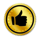 thumbs up image representing quality parts
